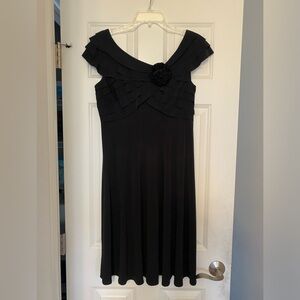 London Times Formal Black Dress, size 10